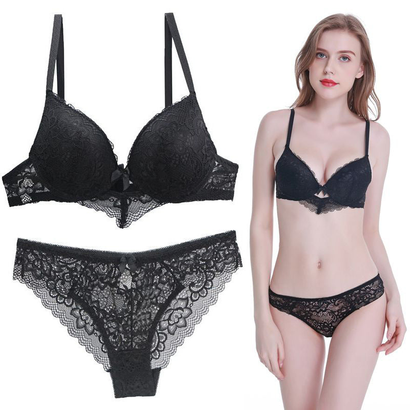 Bra Set Women's Bra Black