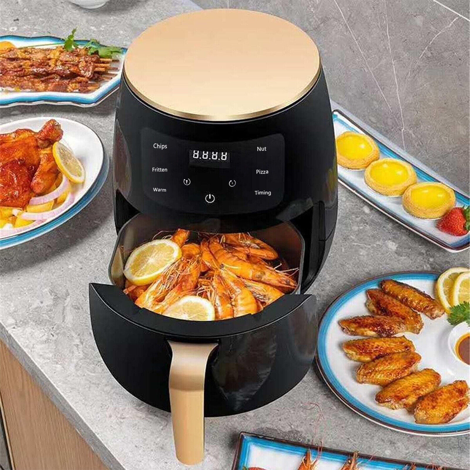 15L Air Fryer Low Fat Healthy Food Oven Cooker Oil Free Frying Chips Timer LCD