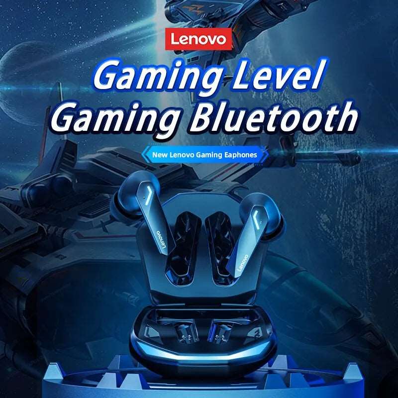 Lenovo GM2 Pro Bluetooth 5.3 Earphones Sports Headset Wireless In-Ear Gaming Low Latency Dual Mode Music Headphones New