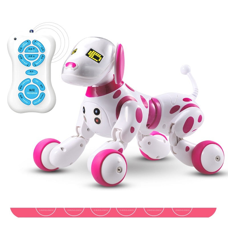 Electronic dog toy Pink