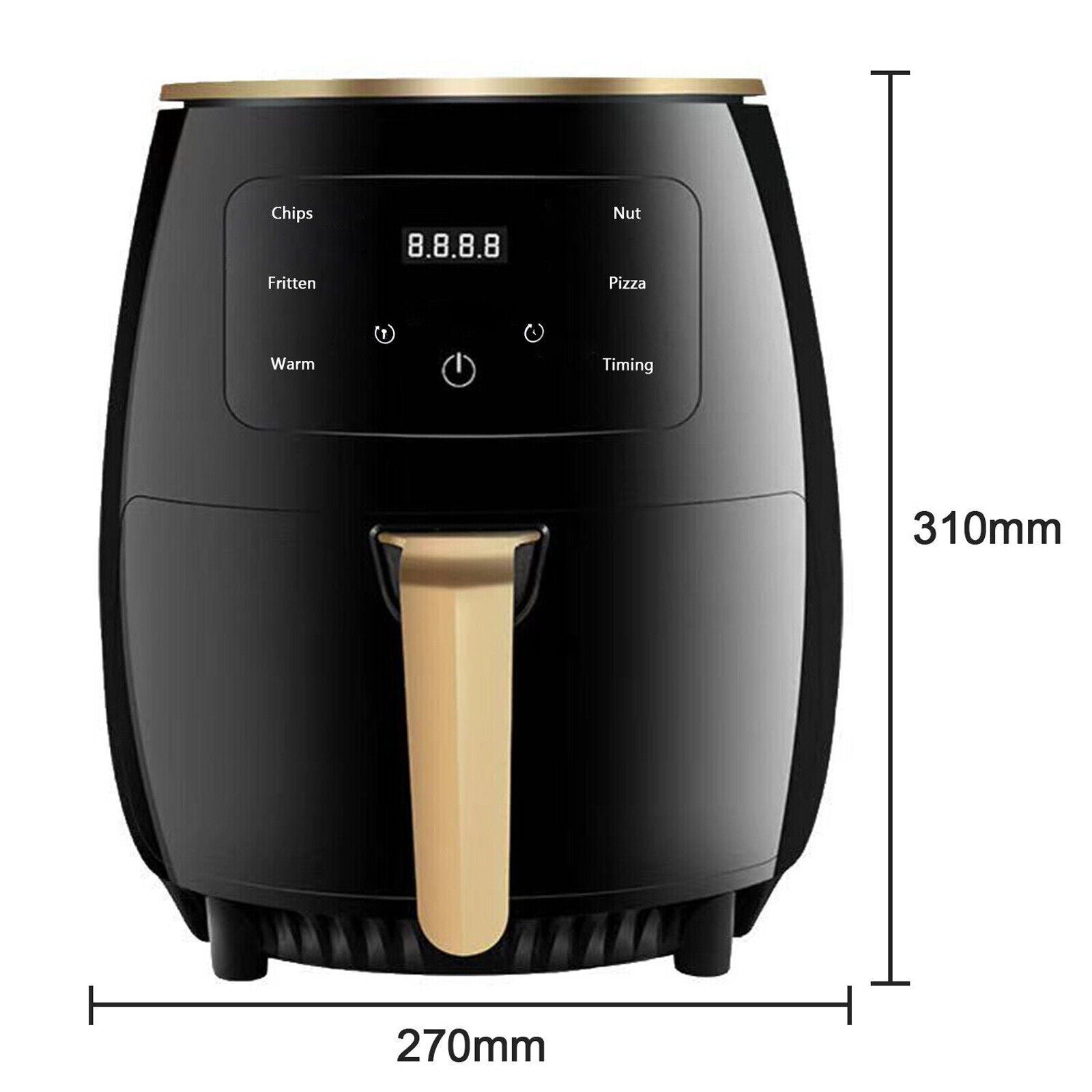 15L Air Fryer Low Fat Healthy Food Oven Cooker Oil Free Frying Chips Timer LCD