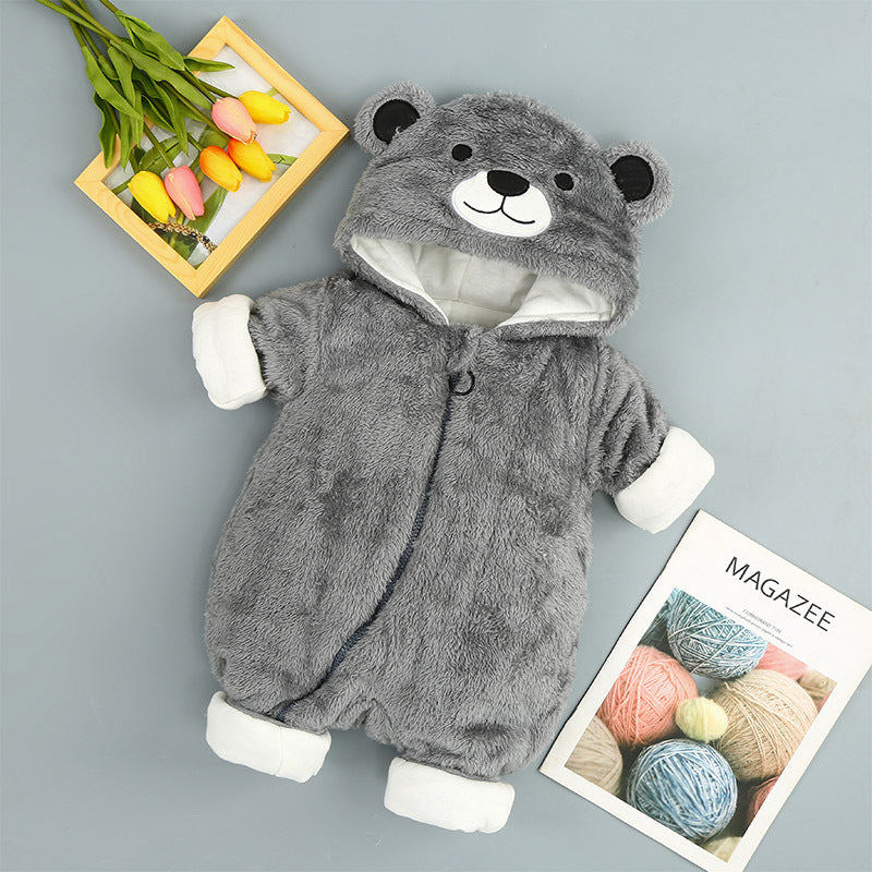 Soft Cotton Baby Clothes – Comfortable Onesies for Newborns Grey