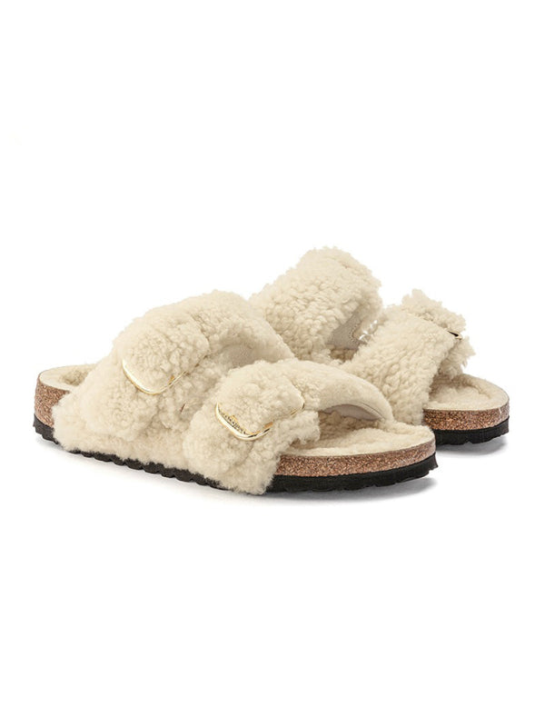 women's warm slippers cork sole Birkenstocks