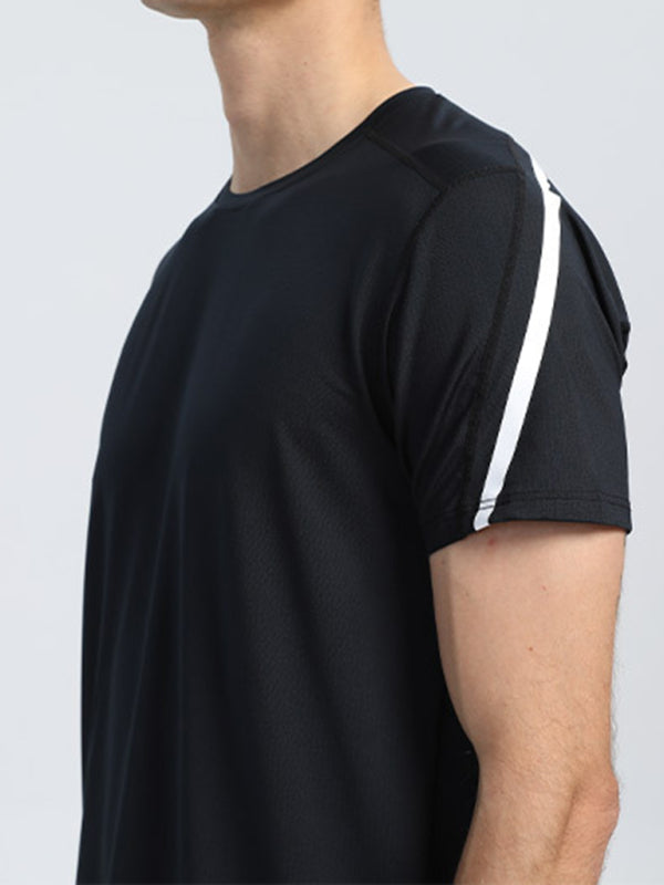 Men's loose, breathable and quick-drying sports t-shirt