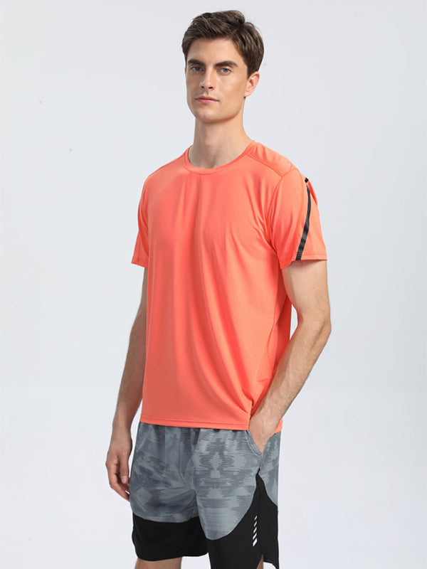 Men's loose, breathable and quick-drying sports t-shirt